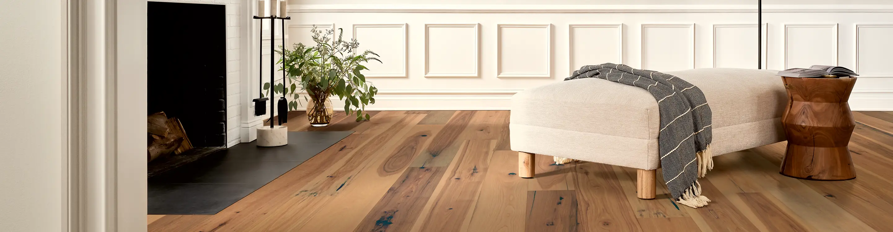 hardwood flooring in Goleta, CA, living room