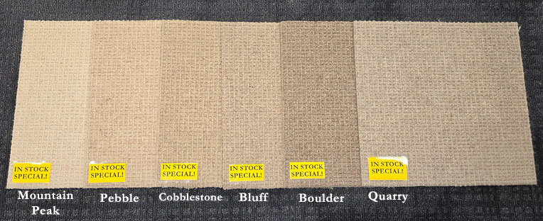 Dana Point Carpet Swatches