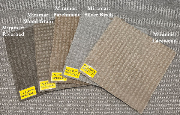 Del Mar Carpet Swatches