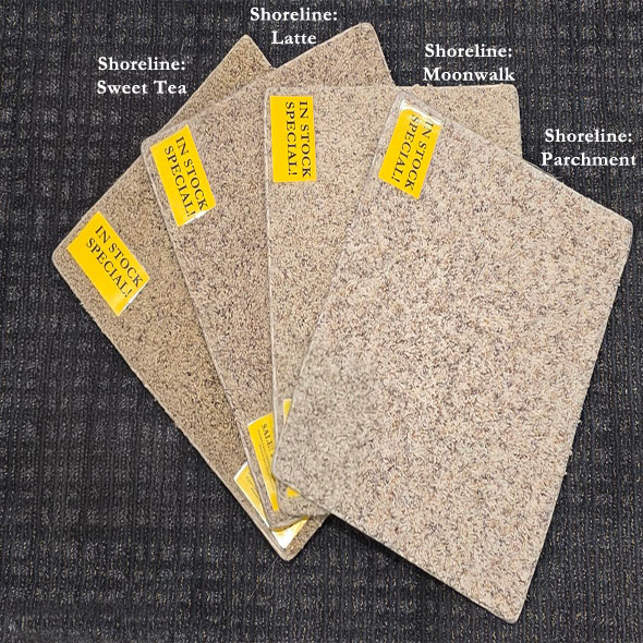 Shoreline Carpet Swatches